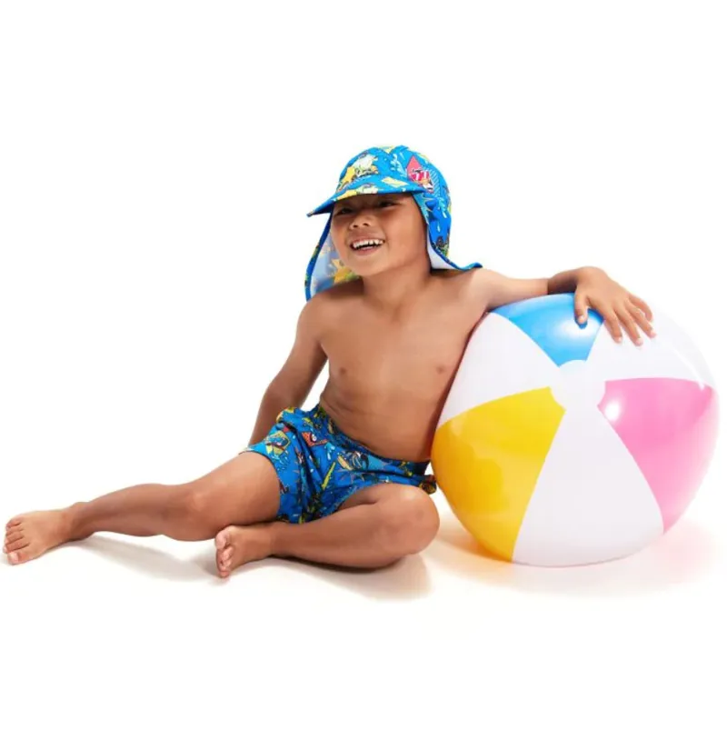 Speedo Toddler Boys LTS 11 Watershort Bondi/Canary/Cherry Pink-7